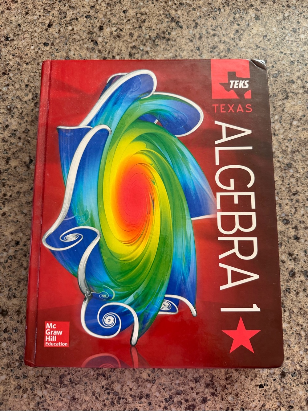 McGraw Hill Texas Algebra 1 Hardcover Textbook